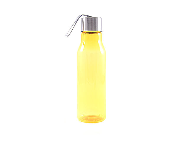 Borraccia 650ml gialla plast/acc.s26254