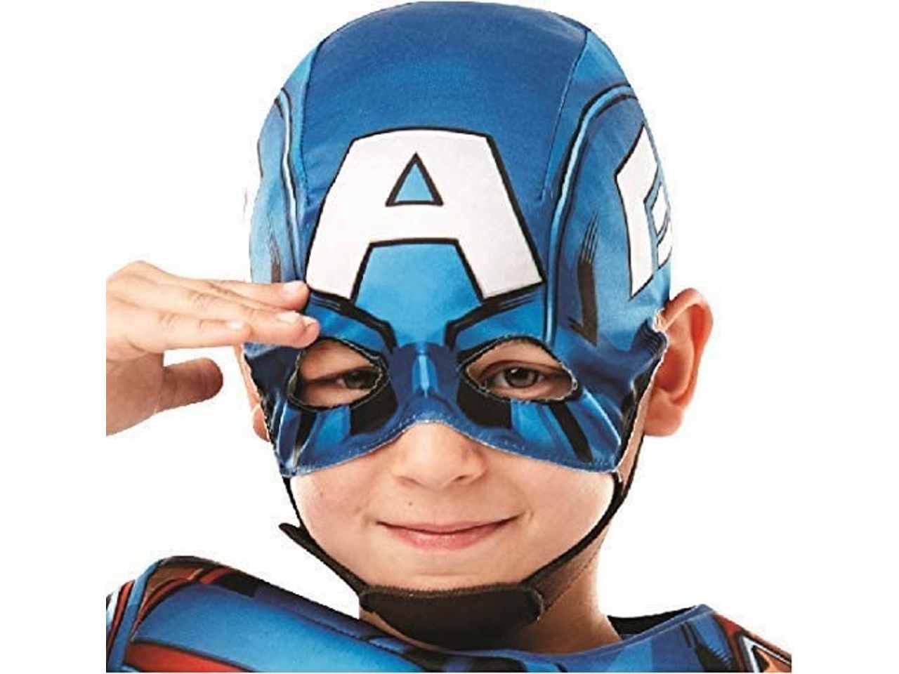 VESTITO CAPTAIN AMERICA LUSSO PER BAMBINI TAGLIA S