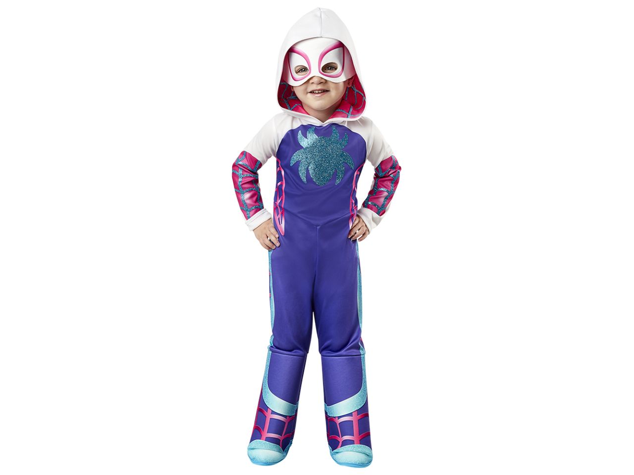 Rubies vestito ghost spider per bambini taglia s