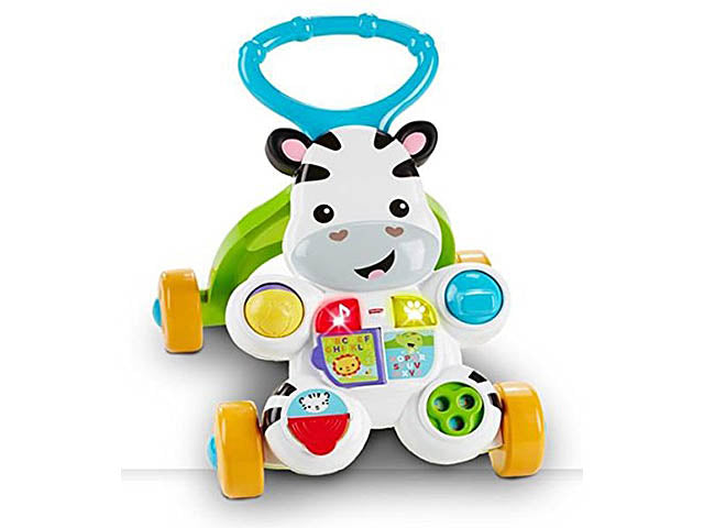 Fisher-price zebra primi passi dld91-0