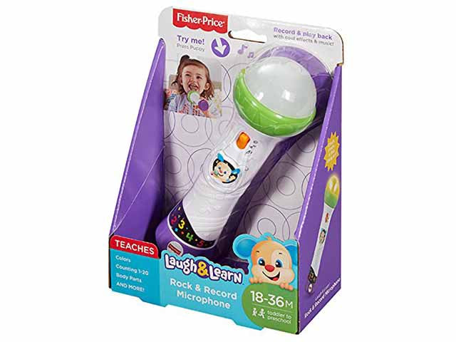 Fisher price microfono baby rock