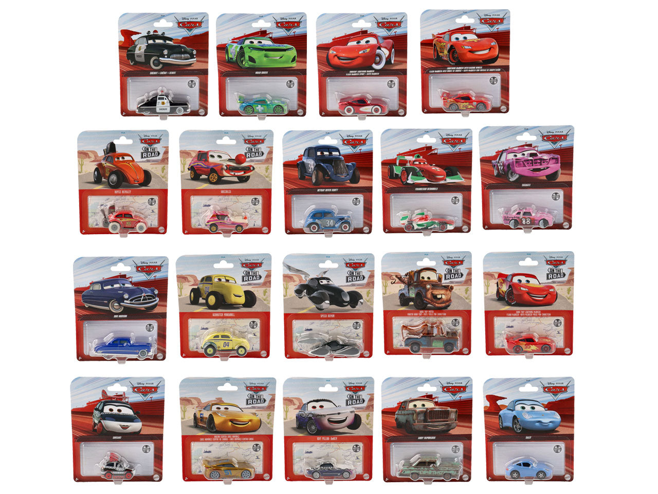 Cars diecast cravatta