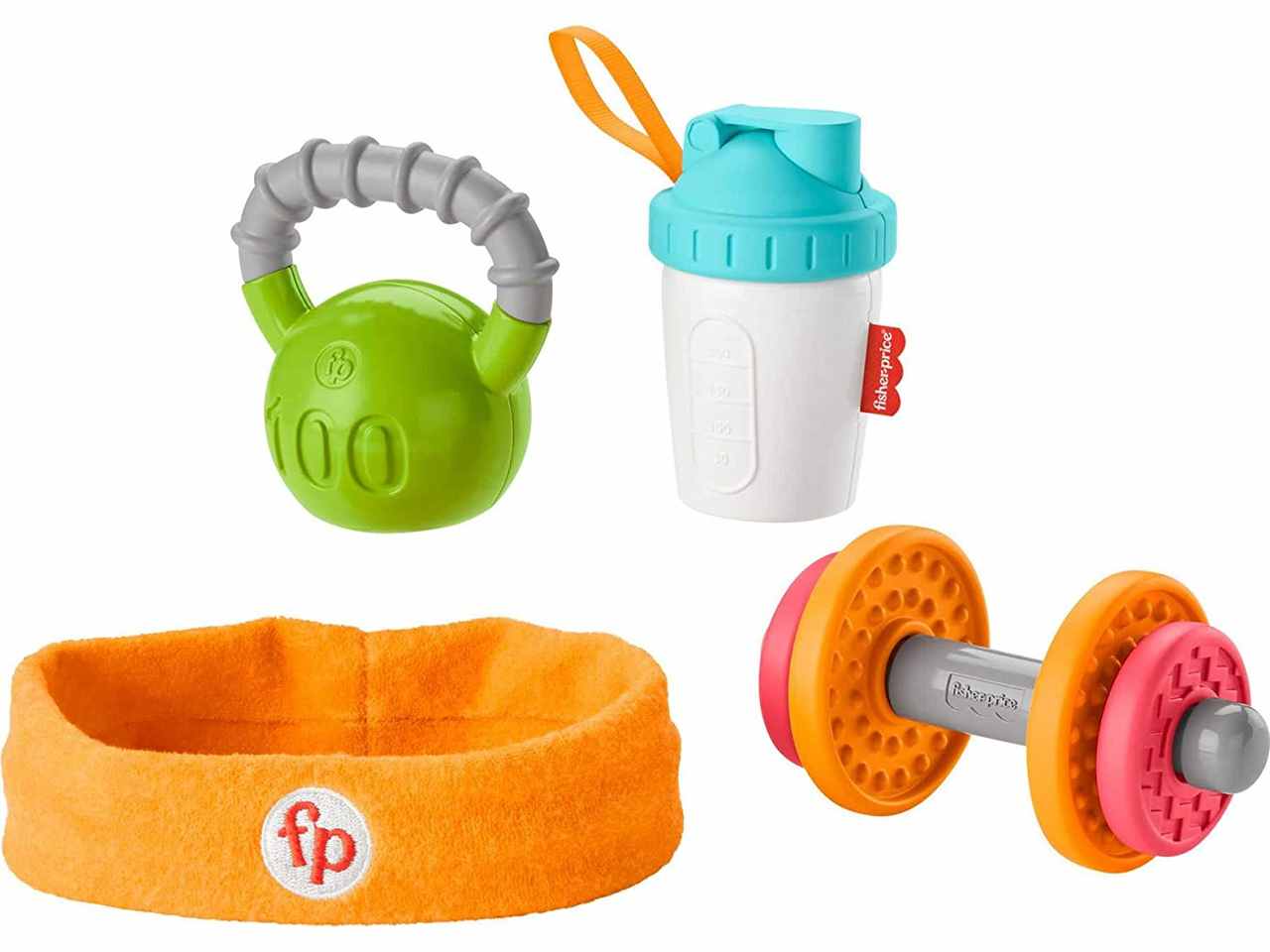 Fisher-price fitness humor set regalo $