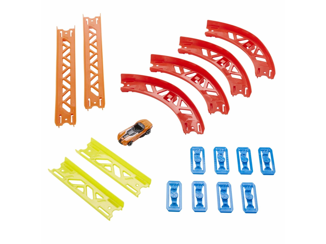 Hot Wheels Track Builder Loop: Set Multicolor per Bambini di 4+ Anni - Hot Wheels - Mattel