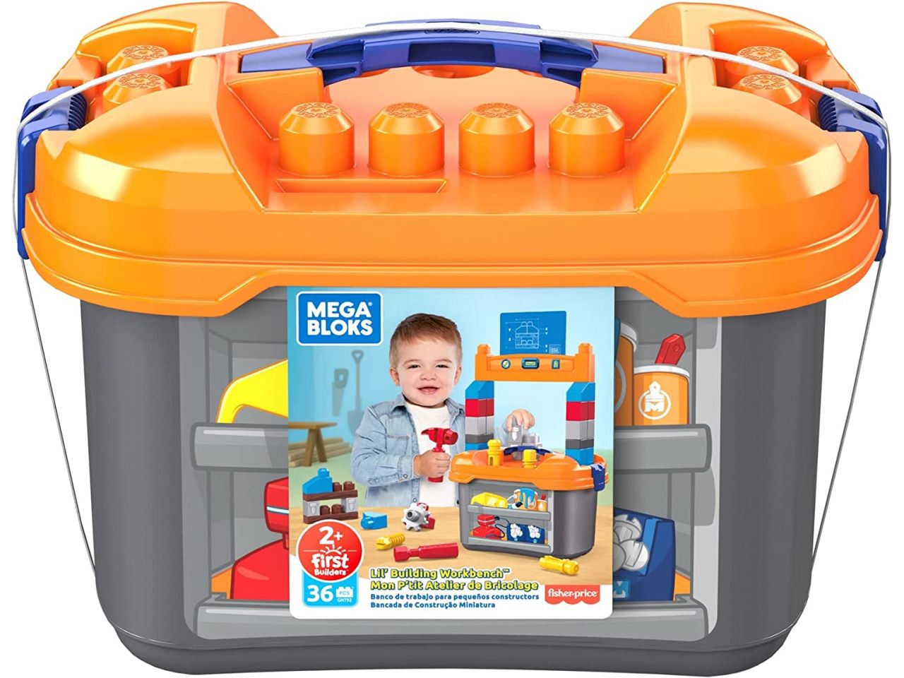 Fisher price mega bloks lil' building workbench
