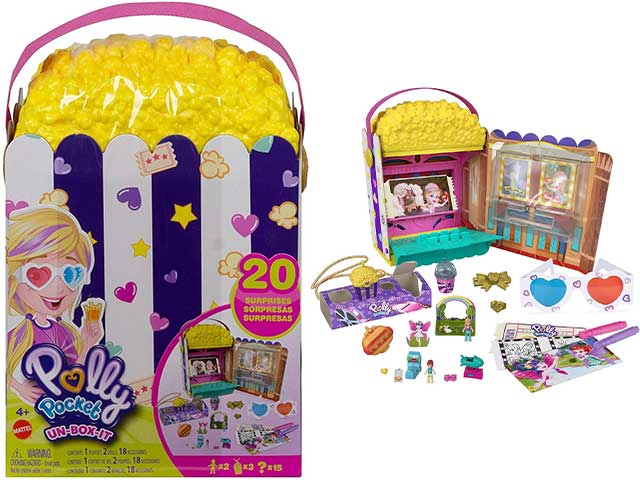 Pollypocket box cinema popcorn gvc96