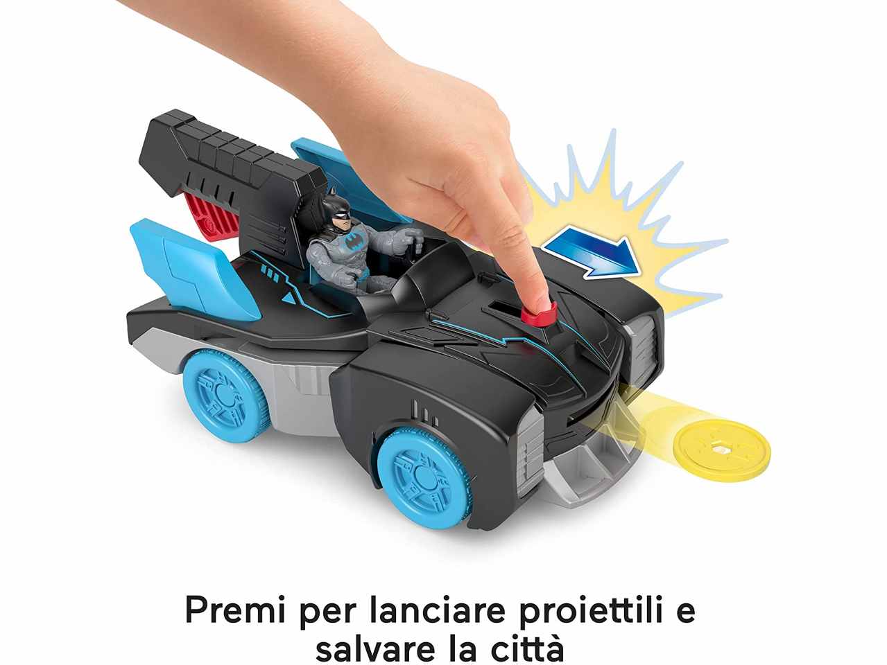 Imaginext dcsf batmobile bat tech gwt24