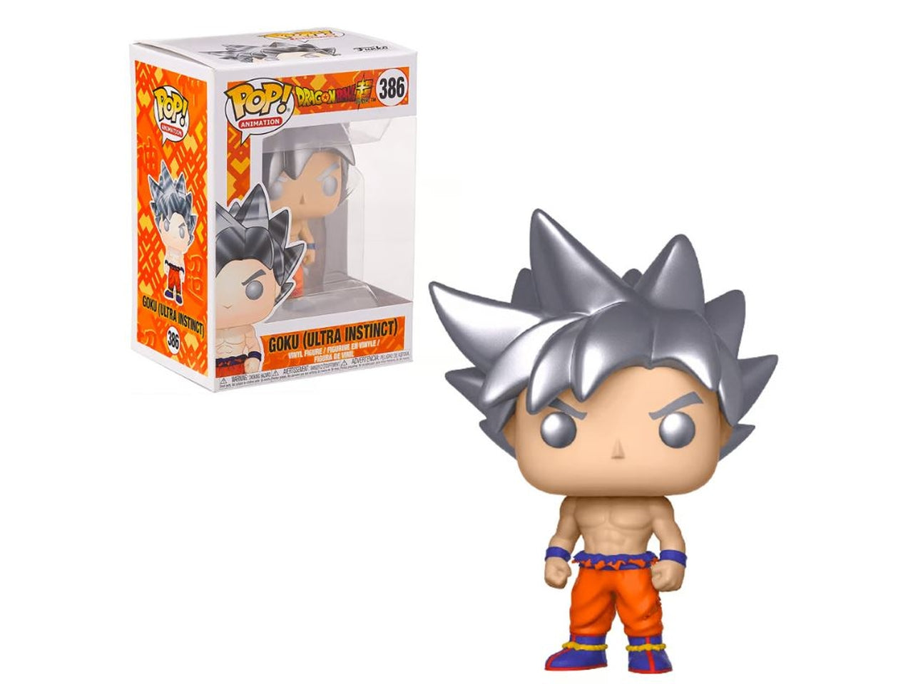 Pop! vinyl: dragonball super: goku argento