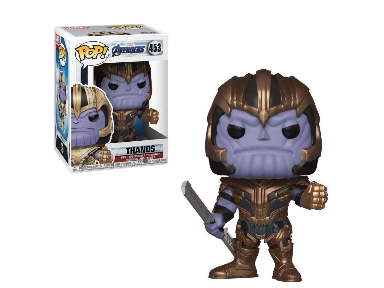 Funko pop! marvel avengers endgame - thanos h.9,5cm