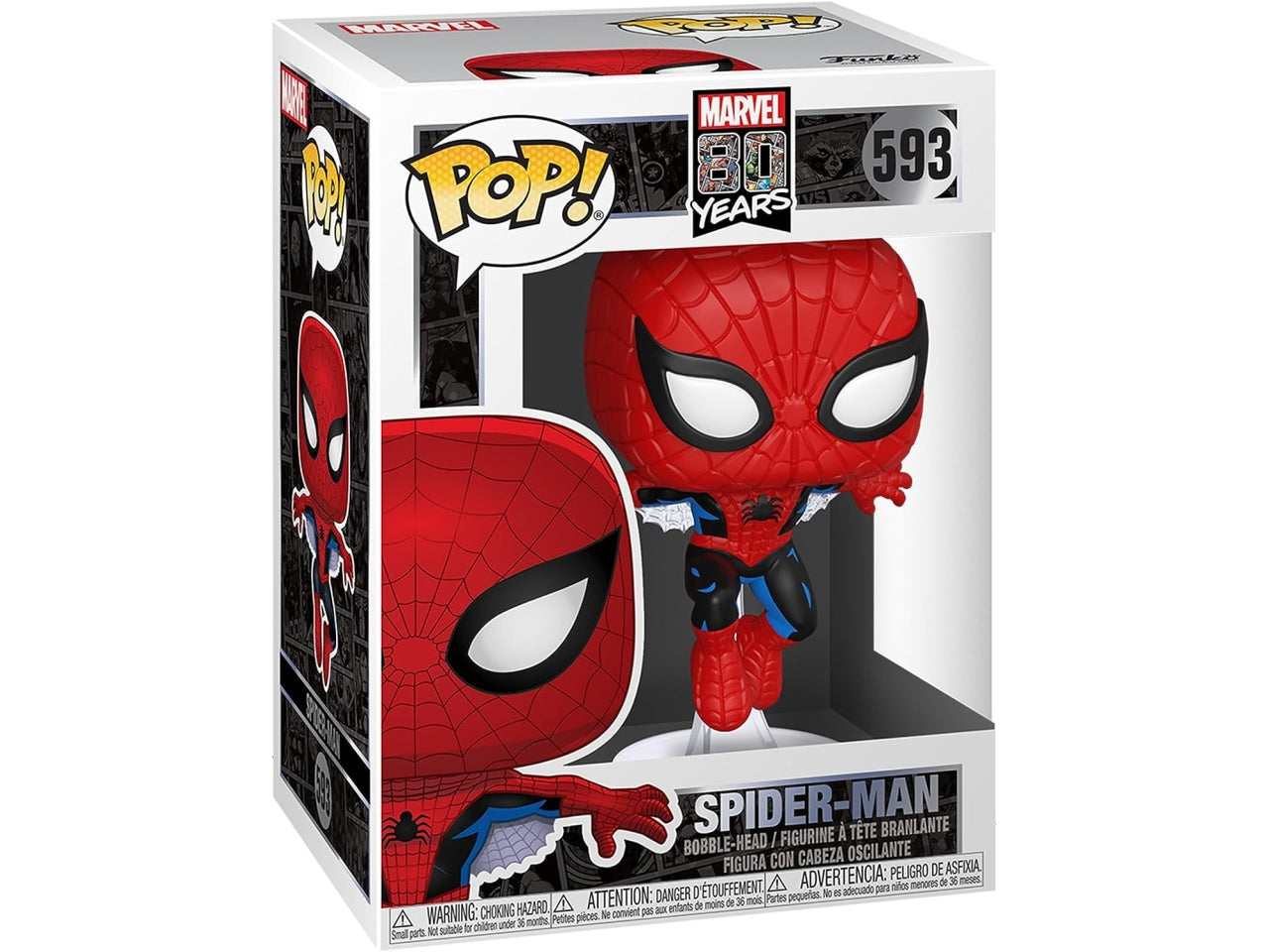 Funko pop marvel: 80th - first appearance spider-man