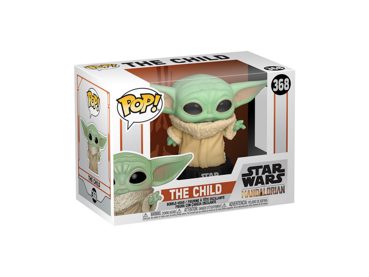 Funko pop! star wars mandalorian - the child h.9,5cm