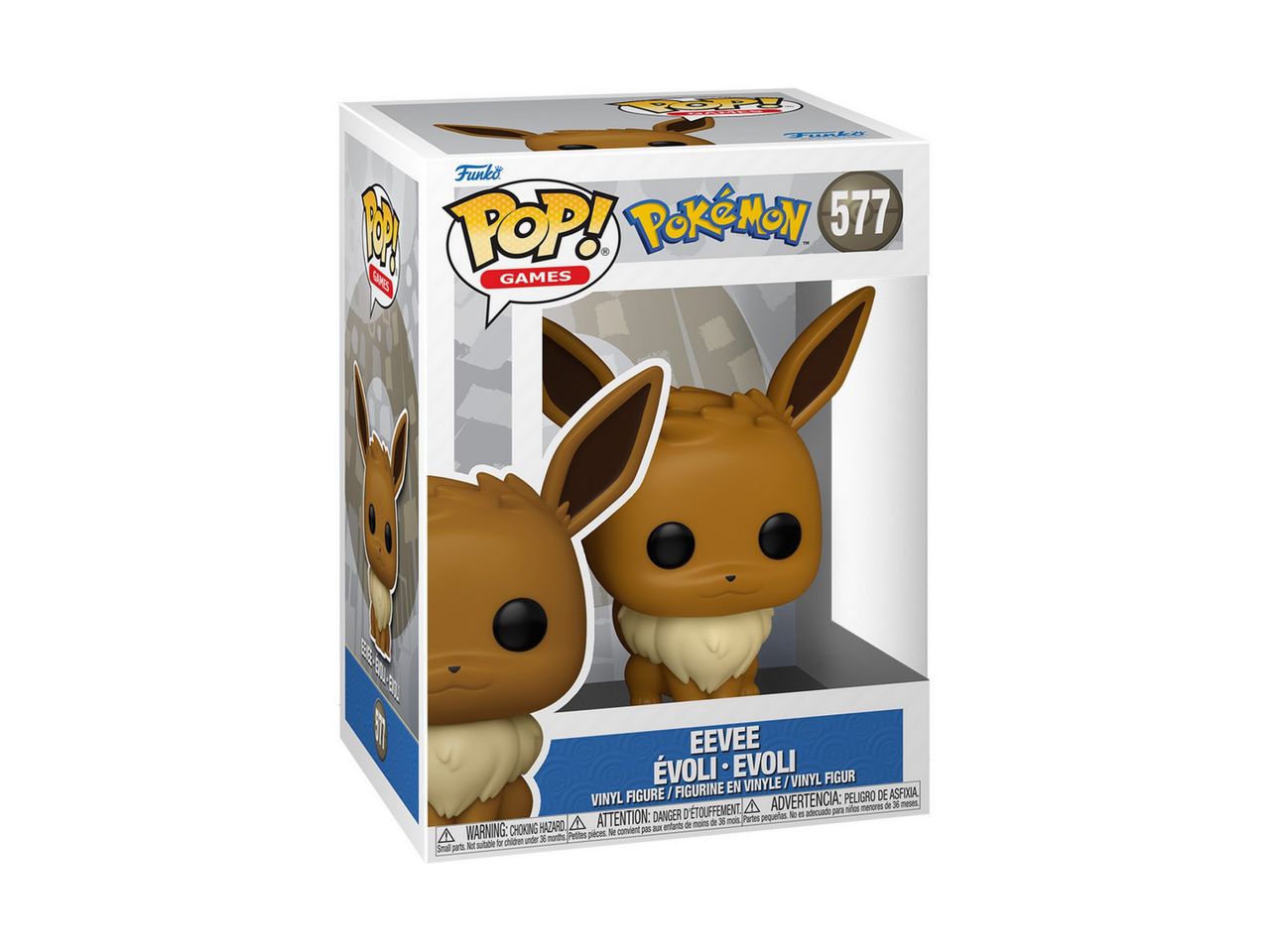 Funko pop! games pokemon - eevee h.9,5cm