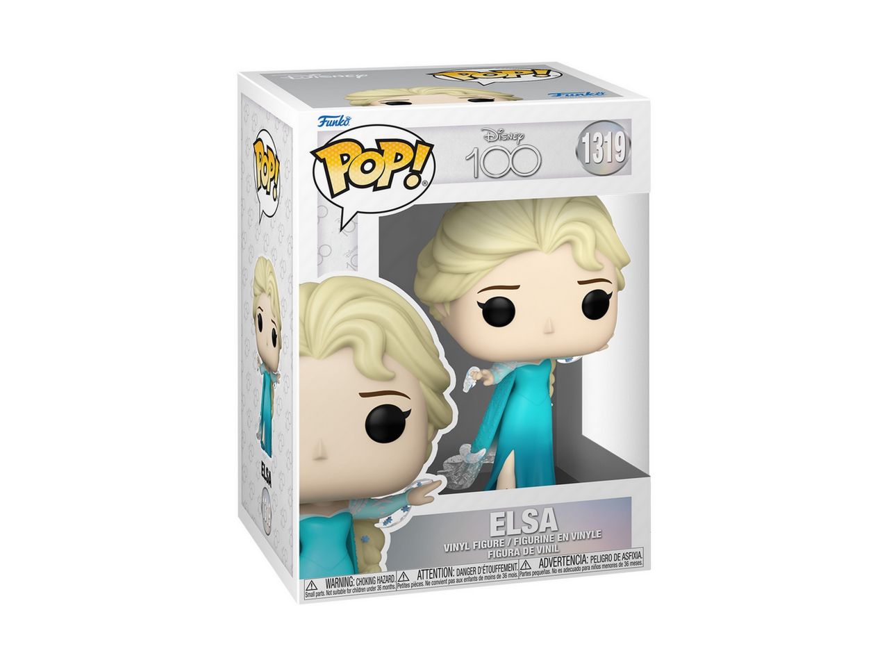 Funko pop! disney d100 - elsa h.9,5cm