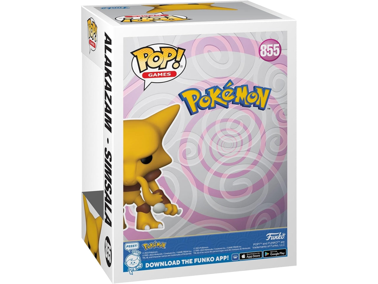 Funko pop games: pokemon - alakazam