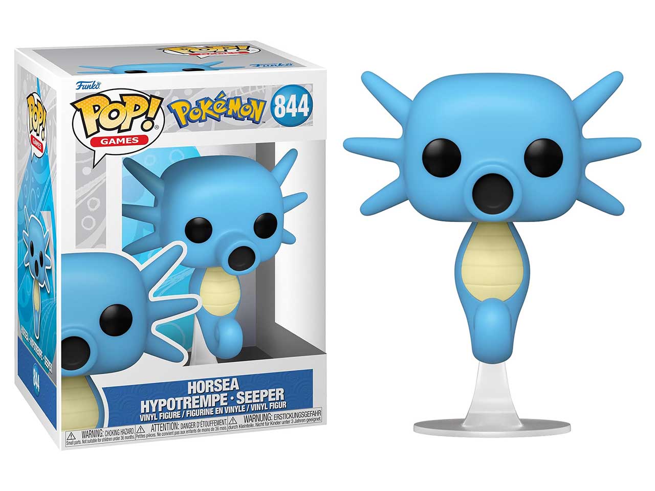 Funko pop games: pokemon- horsea