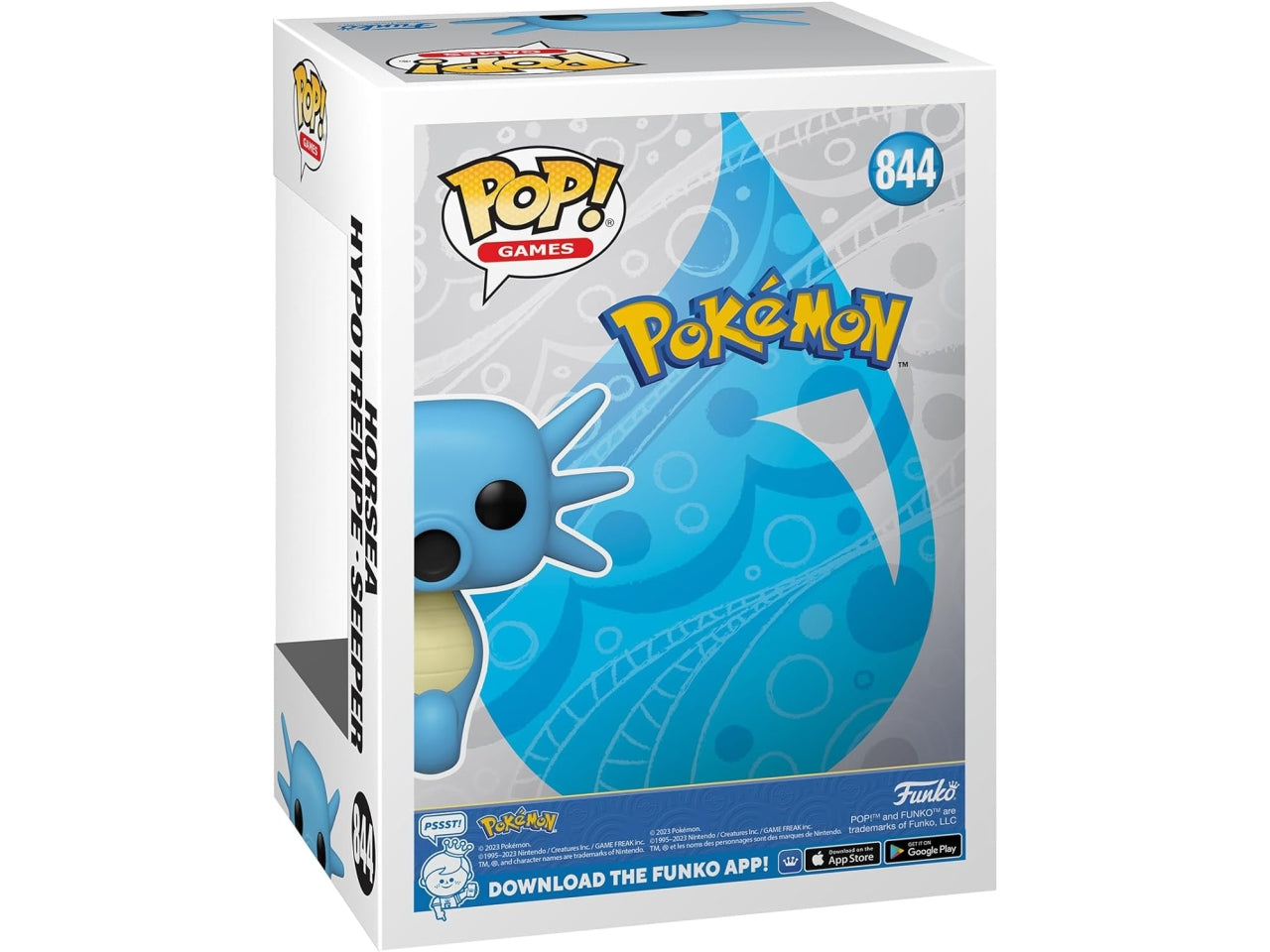 Funko pop games: pokemon- horsea