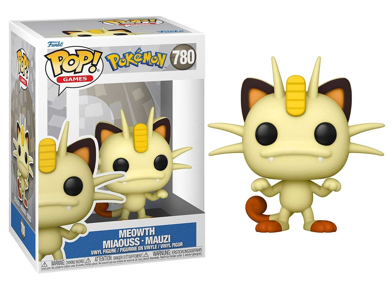 Pop games: pokemon - meowth