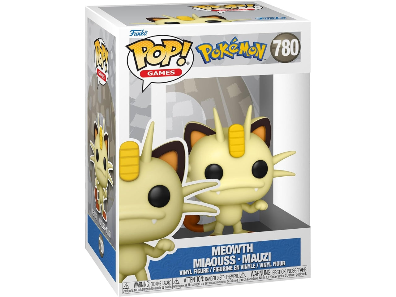 Pop games: pokemon - meowth