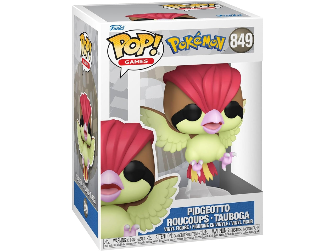 Funko pop games: pokemon- pidgeotto