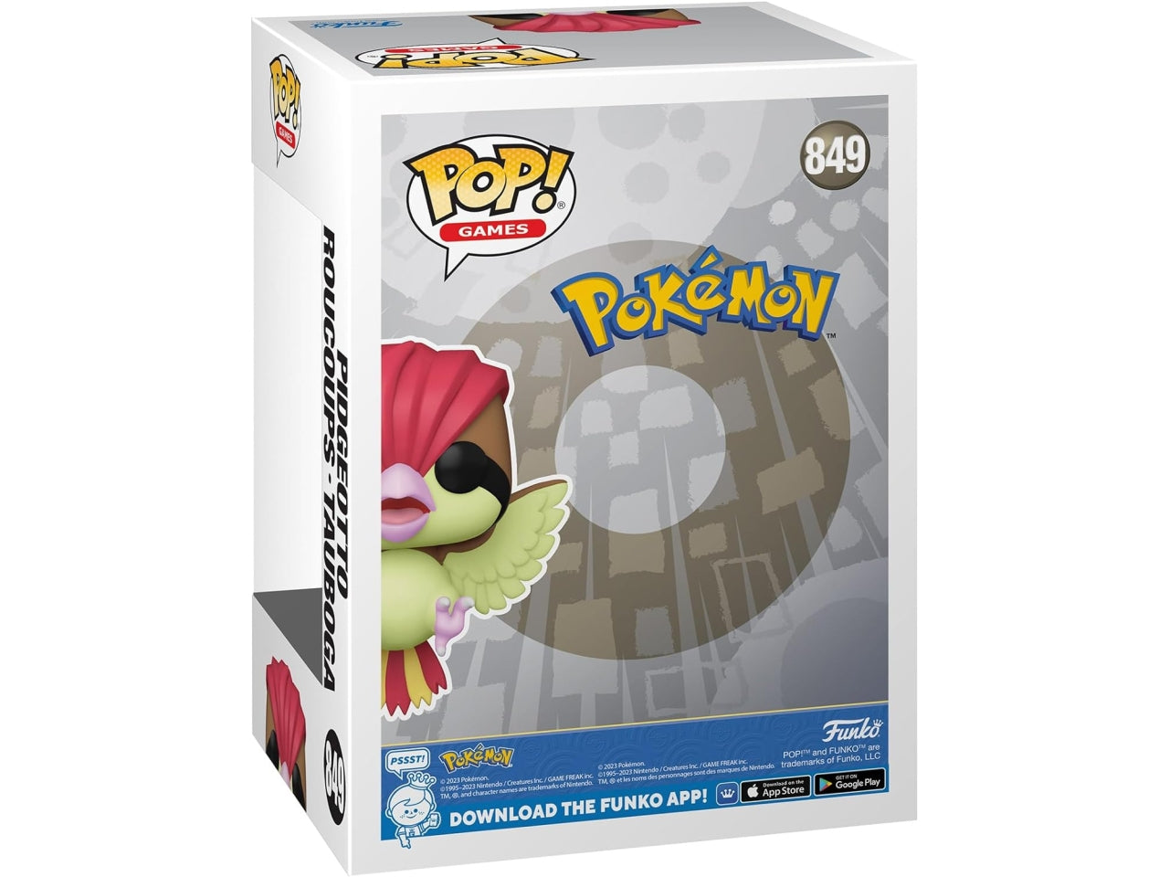 Funko pop games: pokemon- pidgeotto