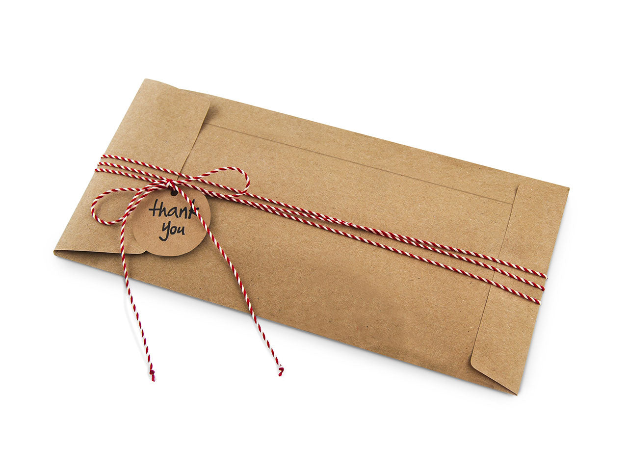 Bustina cadeau medium con strip adesiva - misura 100x220mm serie natural - la confezione comprende 100 bustine