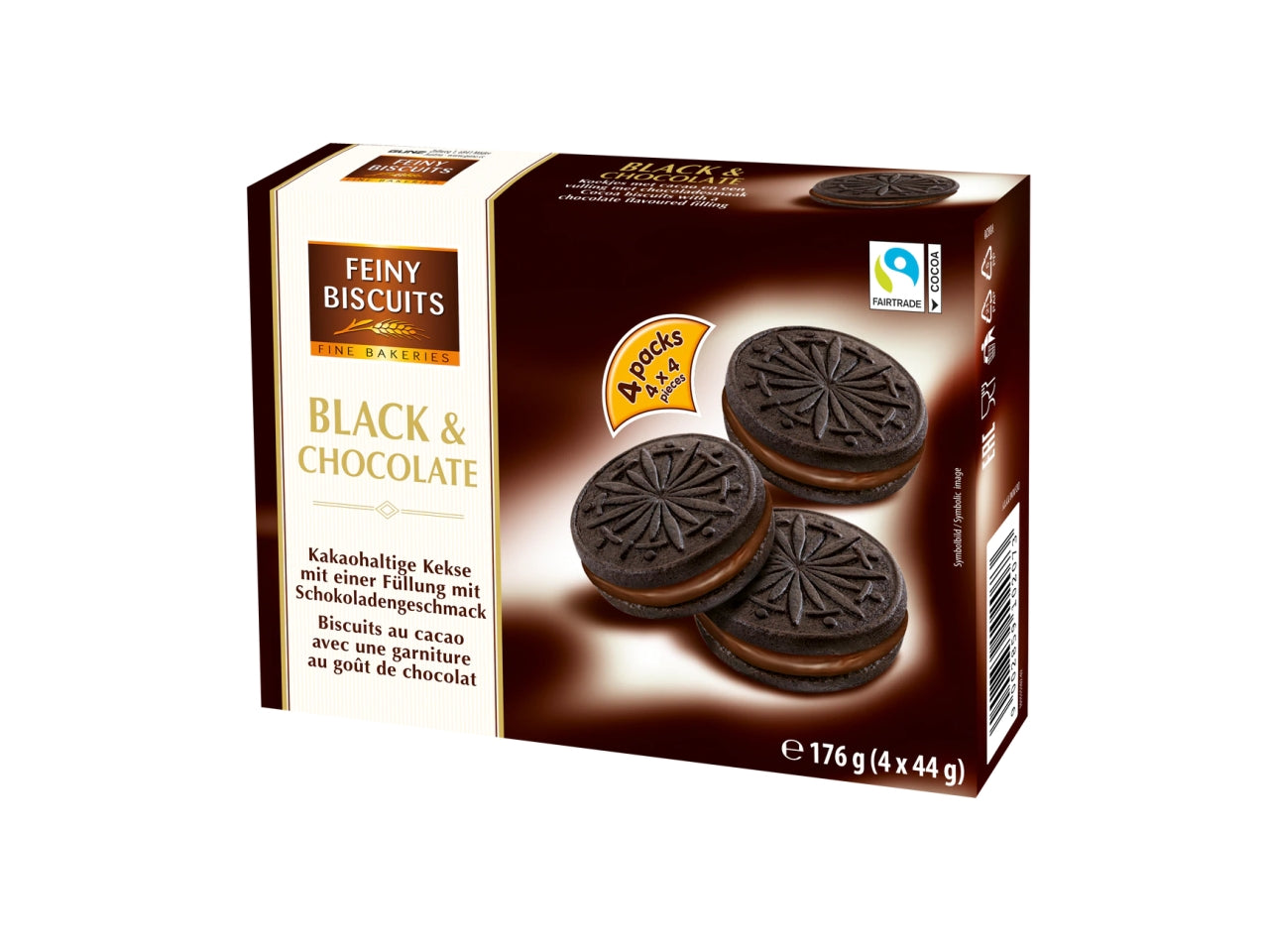 Biscotto black e choccolate 176gr