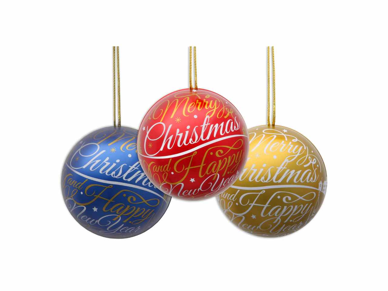Pallina di natale con praline 30gr