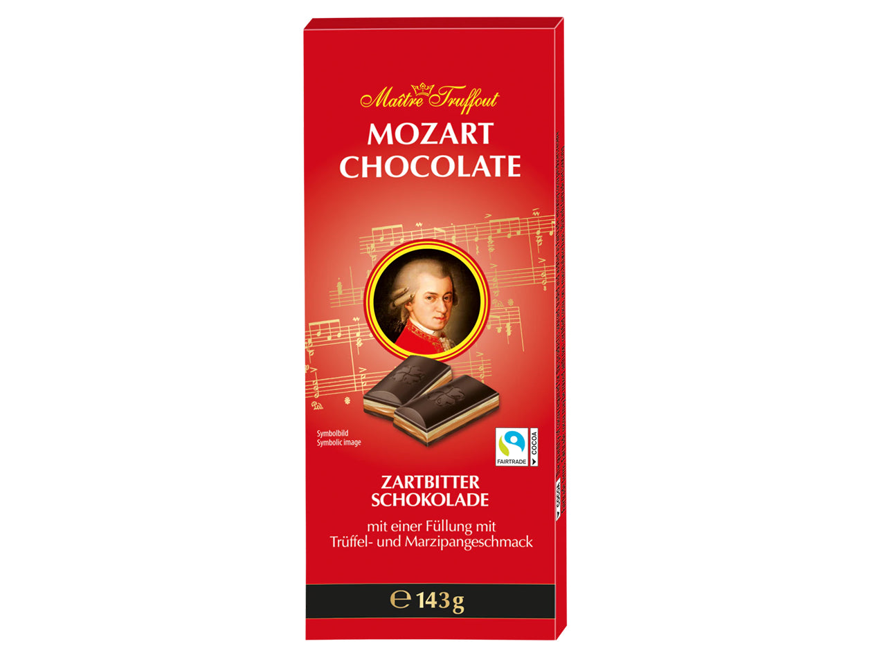 Mozart cioccolata fondente 143g