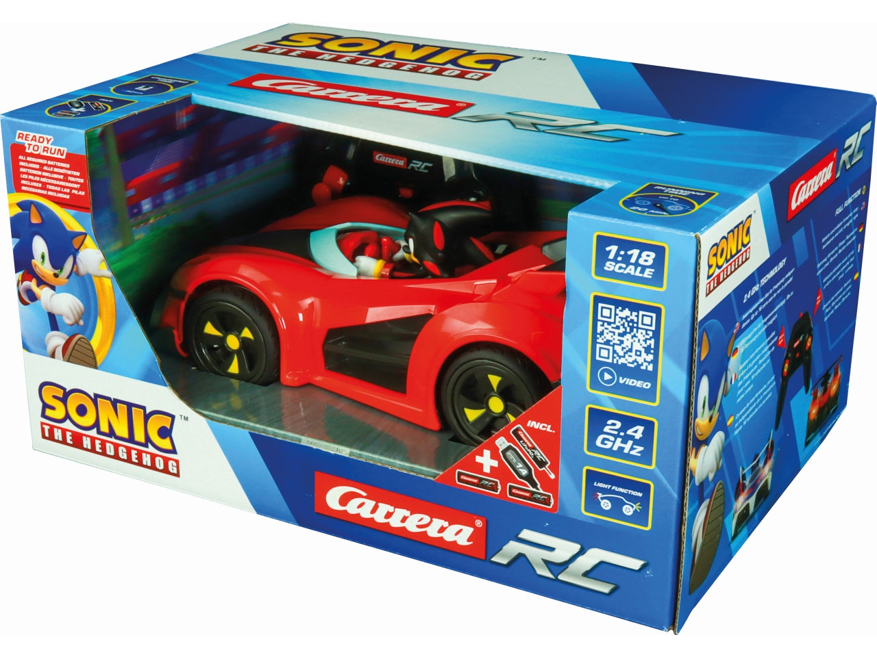 Carrera performance versione 2,4ghz team sonic racing -shadow