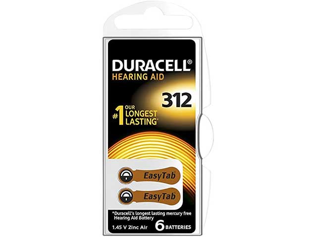 Duracell pila acustica easy tab 312 5002992