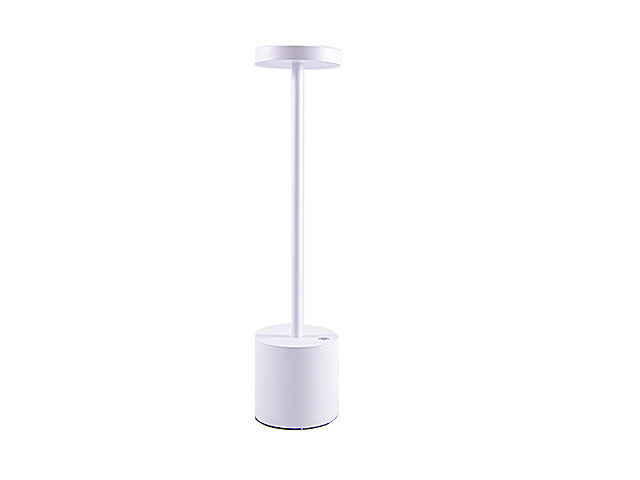 Lampada da tavolo bianca ricaricabile