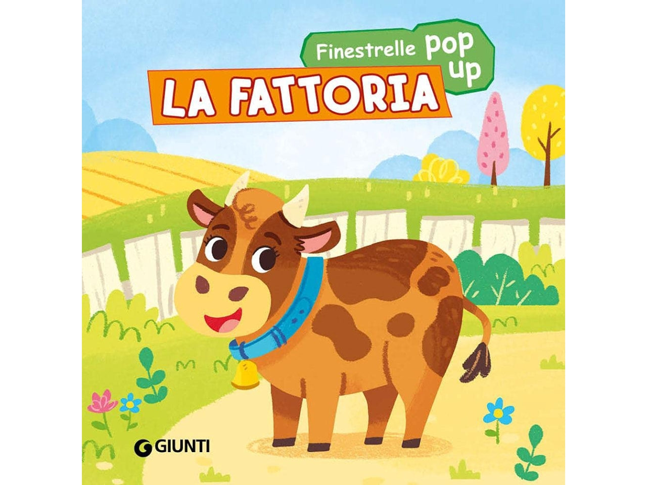 Libro giunti editore finestrelle con pop up la fattoria