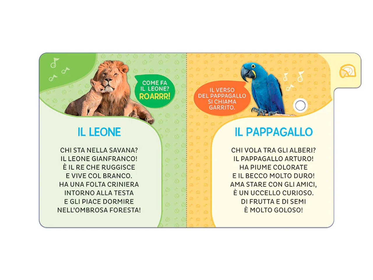 Libro giunti editore sonori animali del mondo - primi suoni