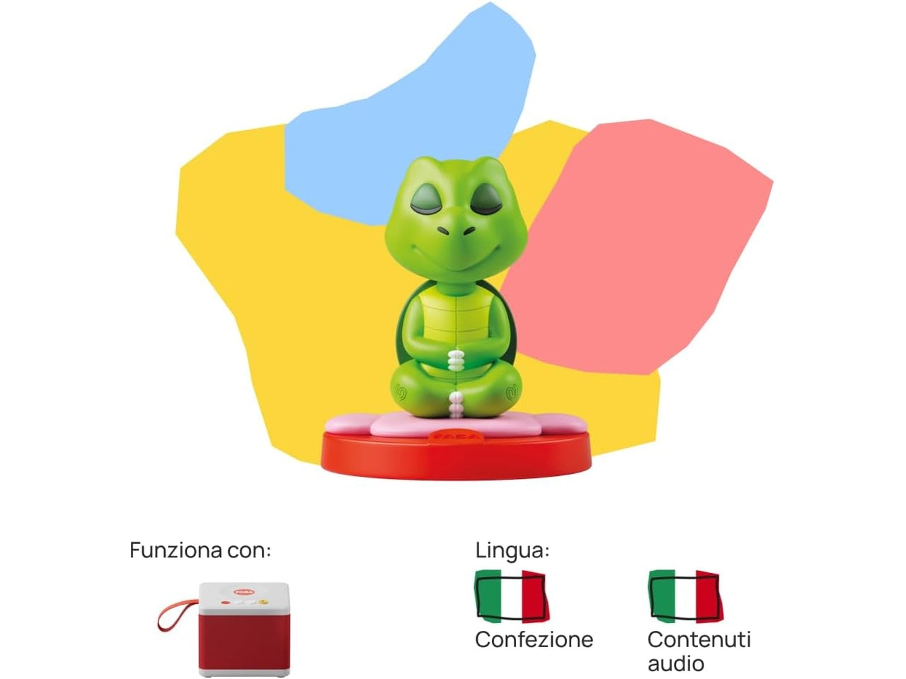 Personaggio Sonoro FABA Mindfulness per bambini Attività Giocattolo, Contenuto Educativo, Versione Italiana, Bambini e bambine 4 - 6 anni | FABA