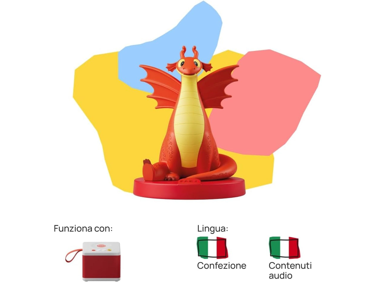 Personaggio Sonoro - Lily e Draghetto. Educare alla gentilezza - Storie e fiabe sonore, Bambini e bambine 2 - 4 anni, Gioco Versione Italiana, Contenuto Educativo | FABA