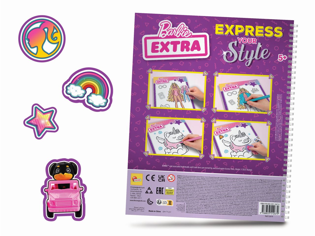 Barbie sketchbook express your style