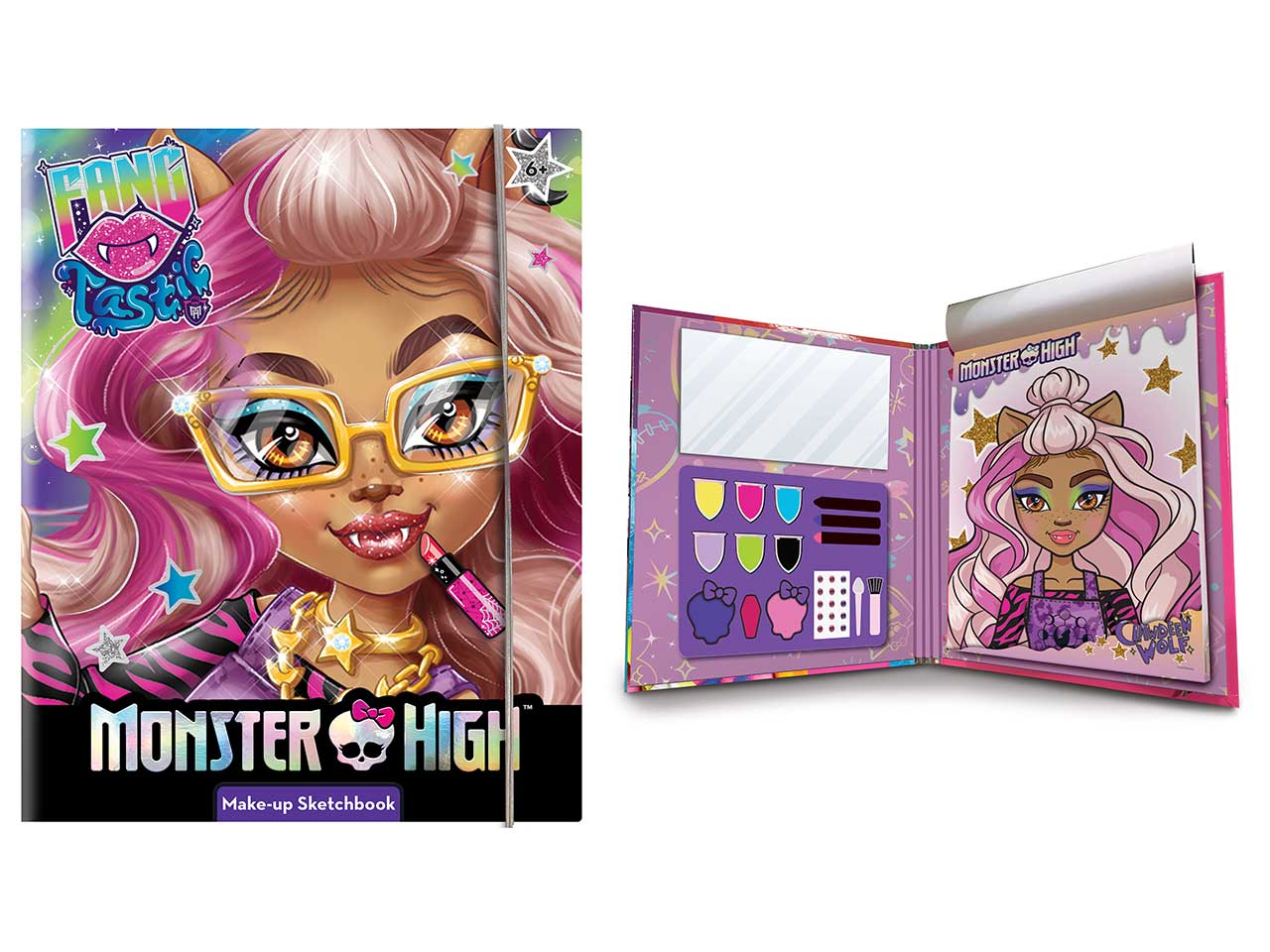 Monster high album crea fantastici make-up per bambine 6+ anni - Lisciani