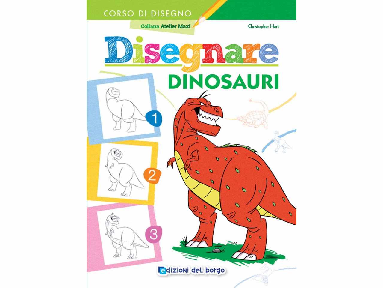 Libro disegnare dinosauri