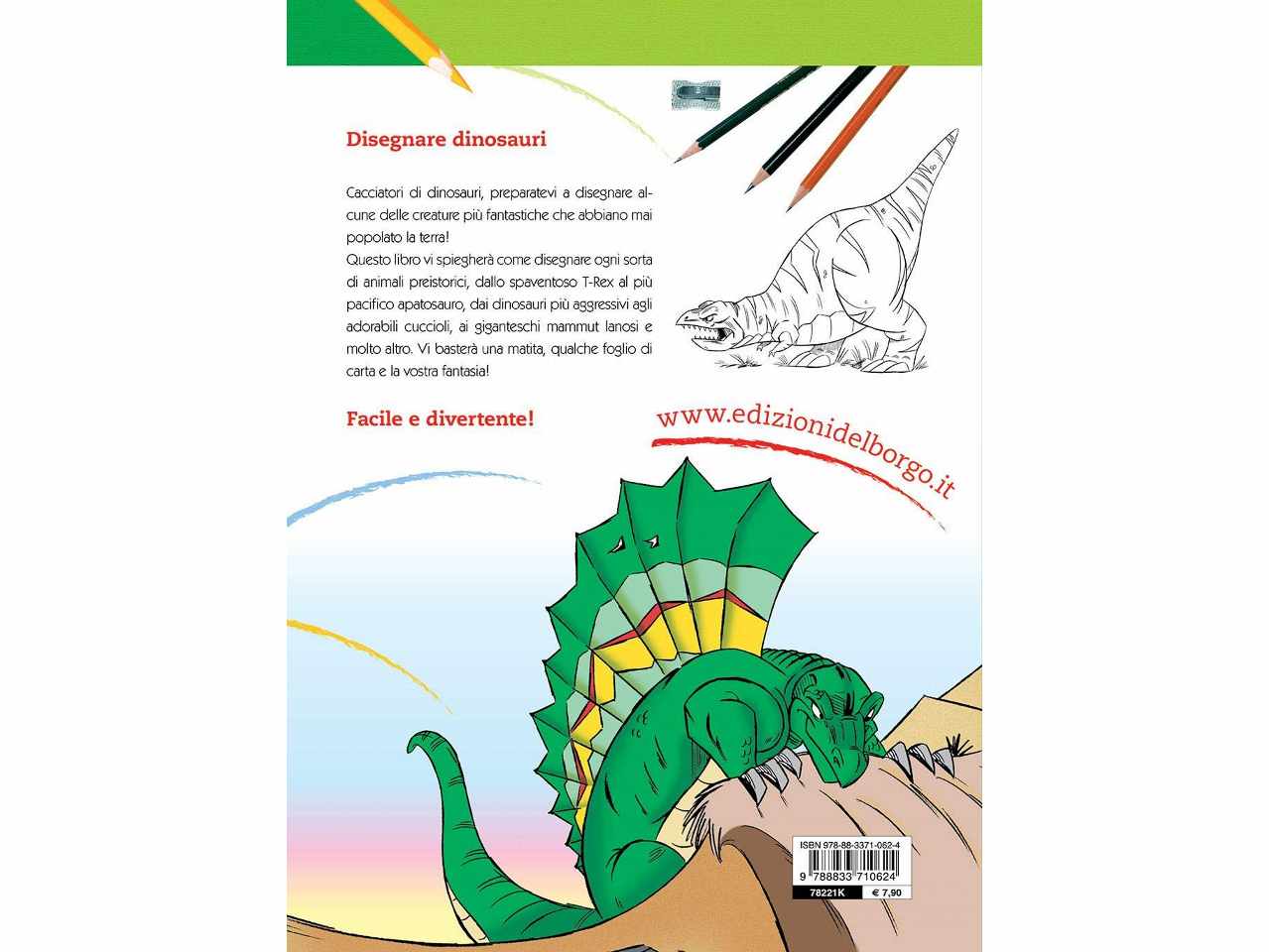 Libro disegnare dinosauri
