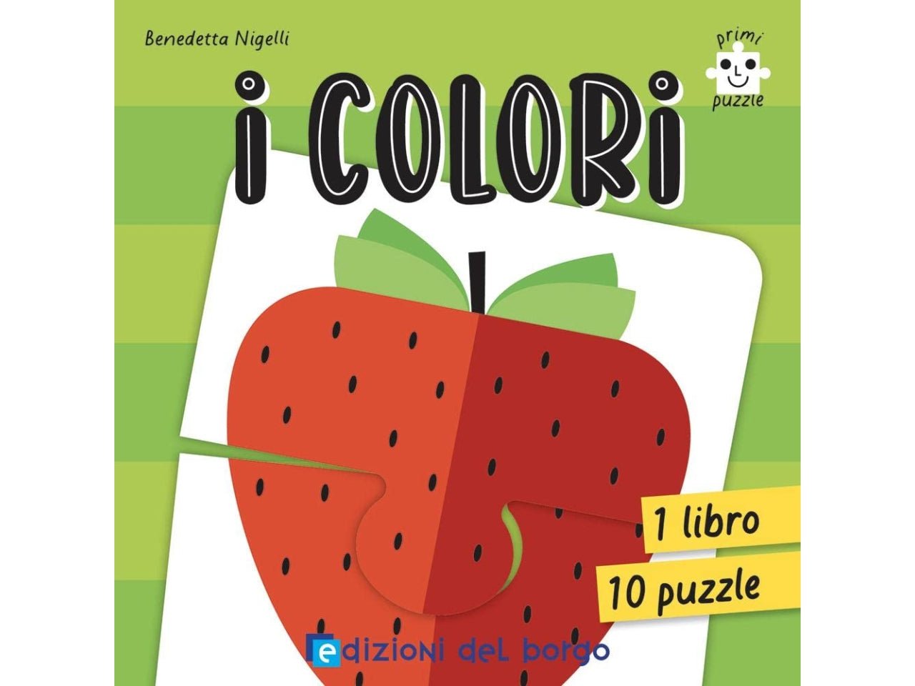Libro edizioni del borgo primi puzzle i colori