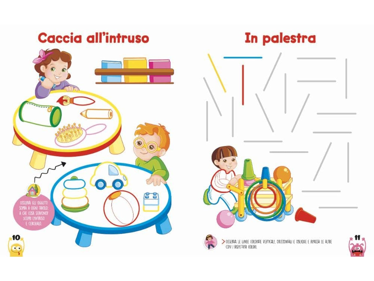 Libro edizioni del borgo la mia valigetta giochi educativi per bambini