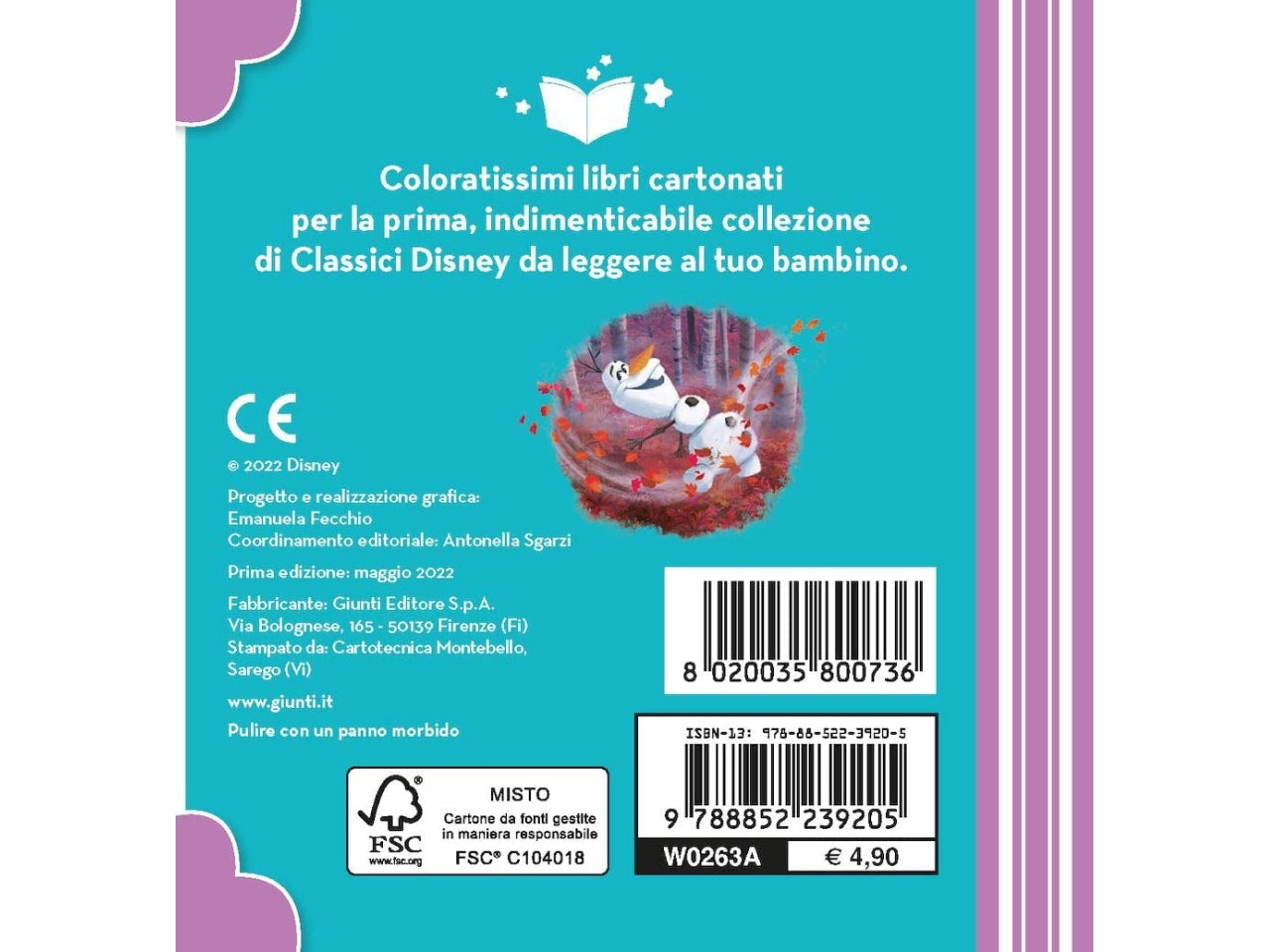 Libro walt disney librottini frozen ii