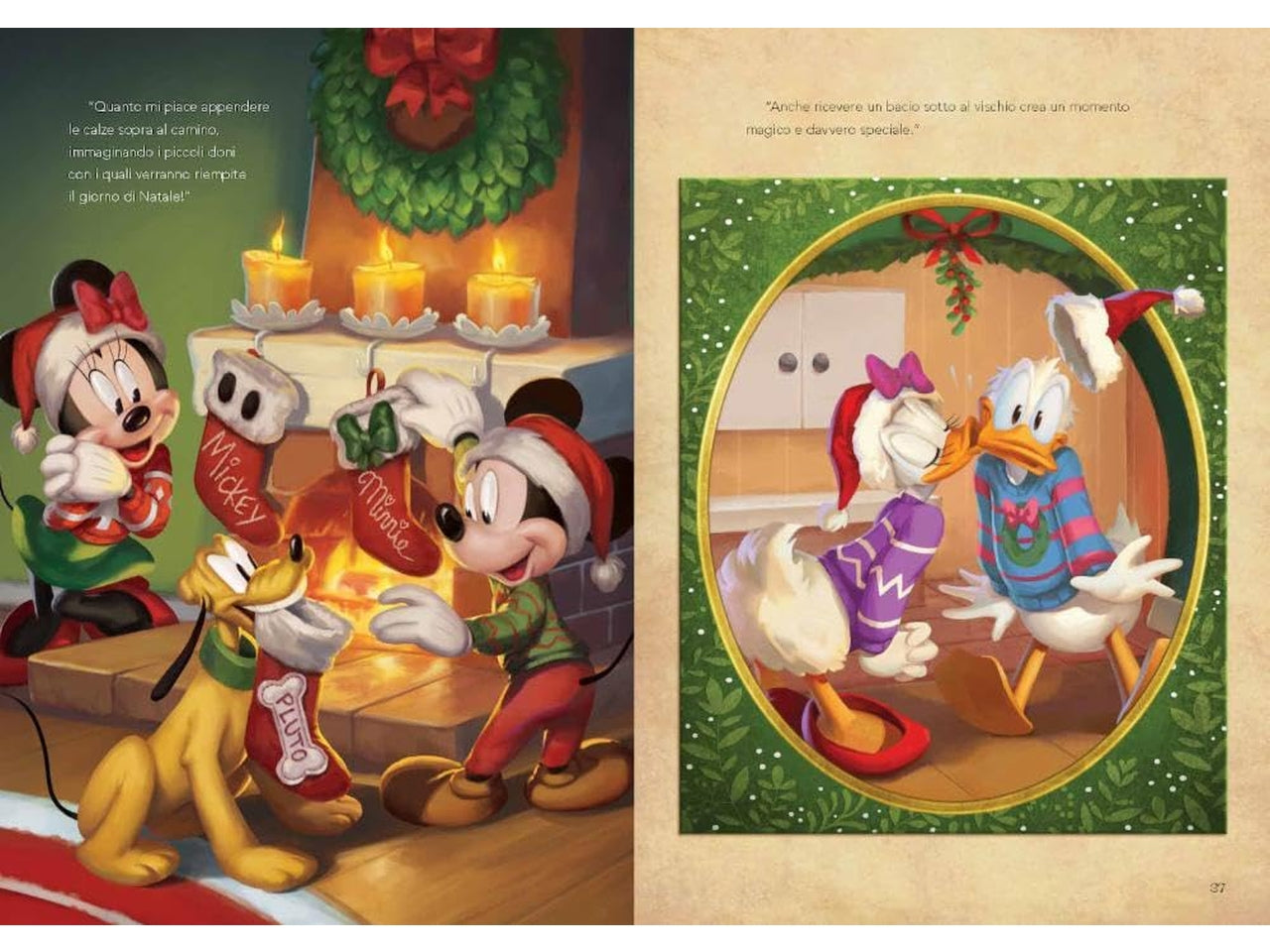 Libro walt disney fiabe magico natale