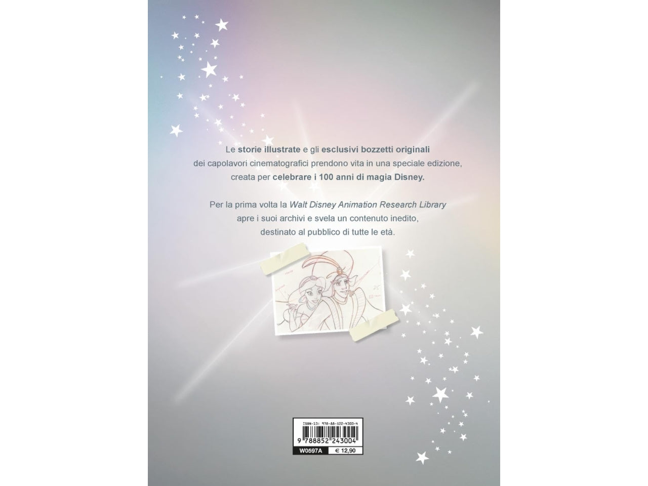 Libro walt disney fiabe collection d100 aladdin speciale anniversario d100