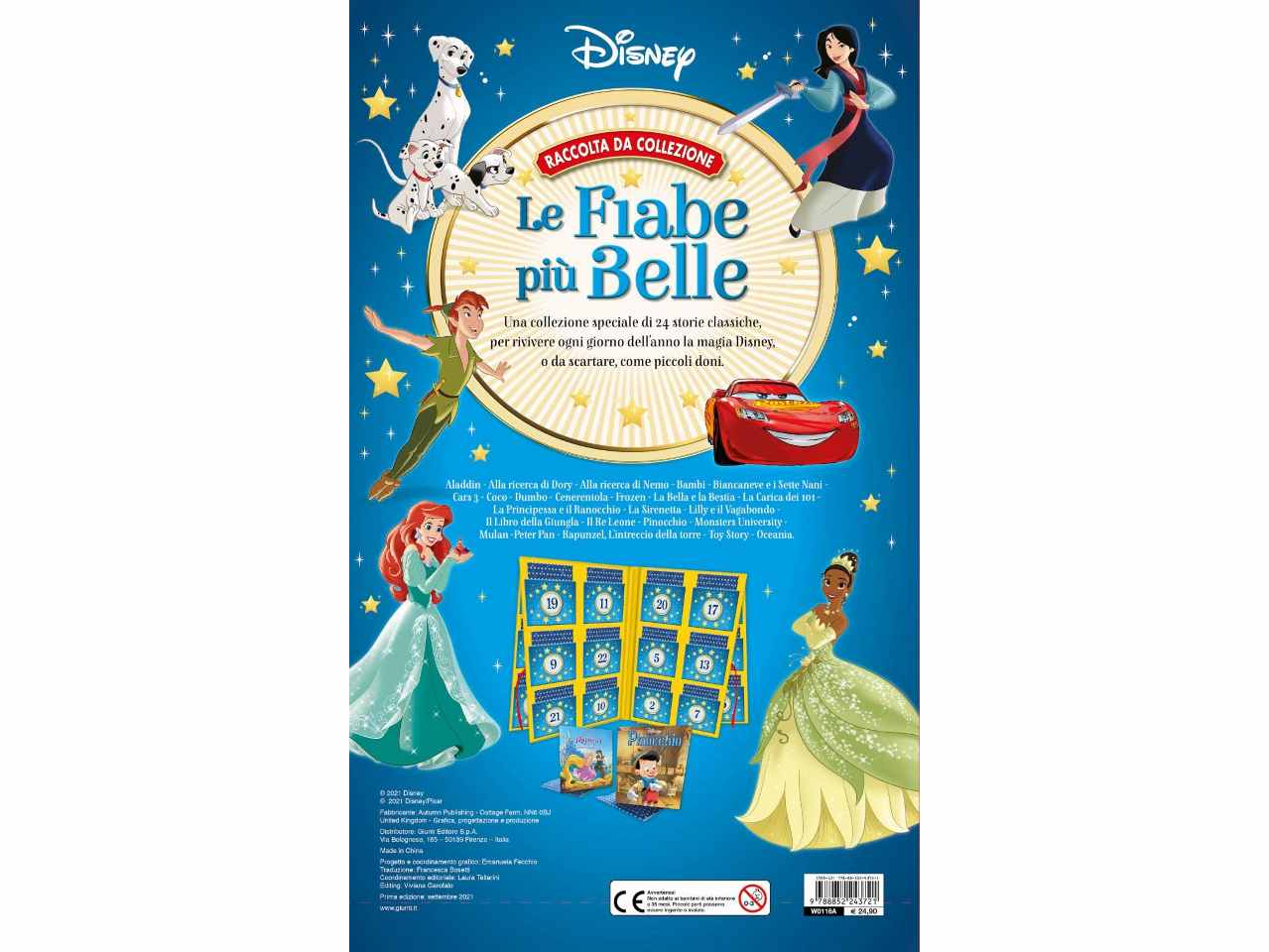 Libro le fiabe più belle 24 storie
