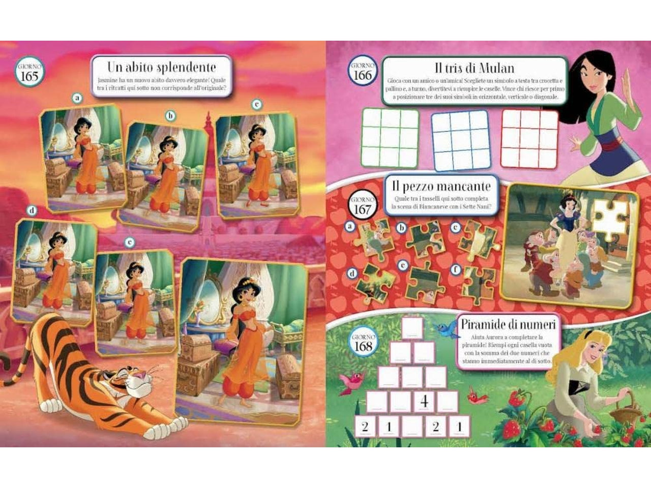 Libro walt disney superattivi 365 giorni di giochi e attivita'
