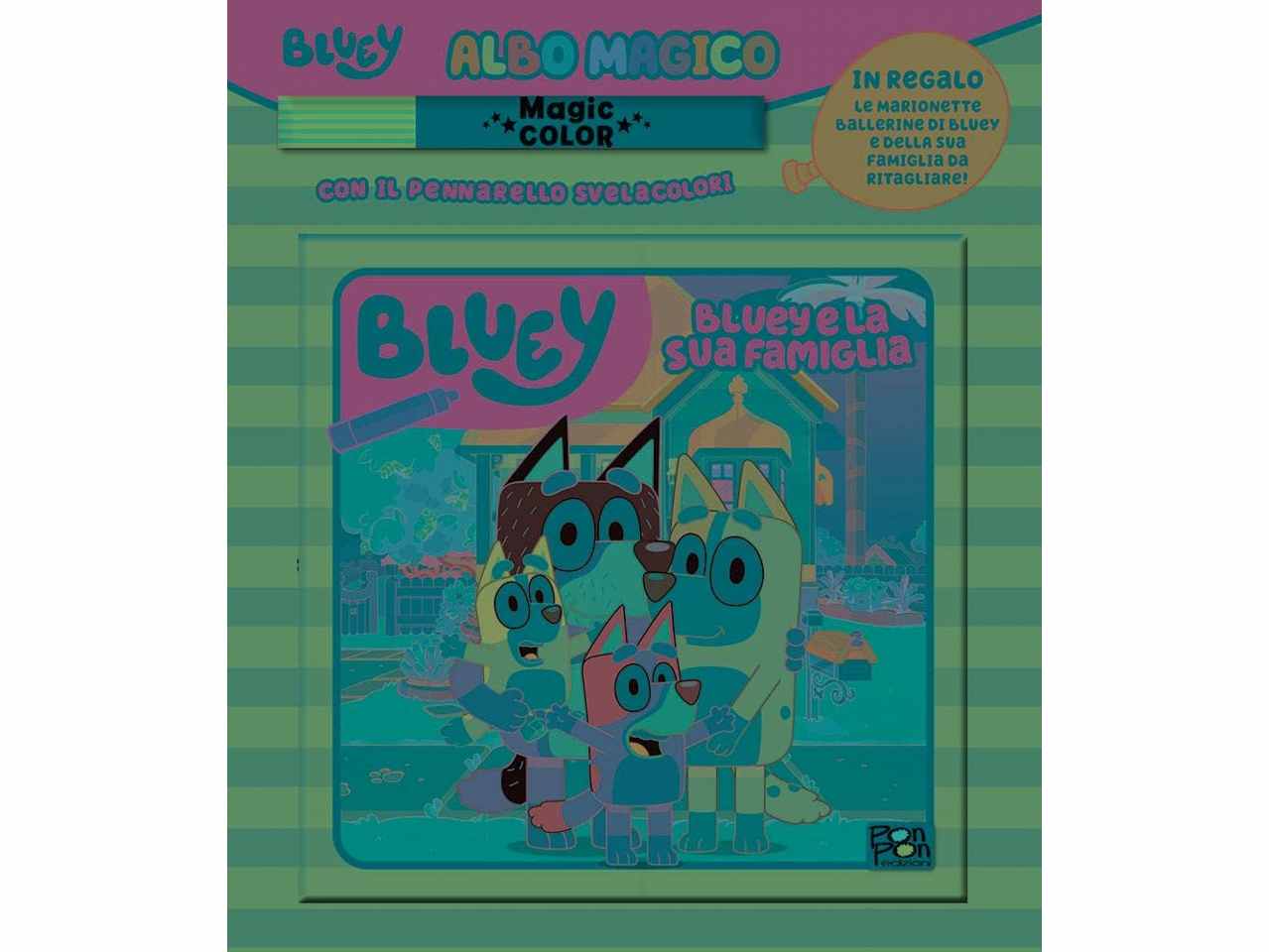 Albo magico bluey avventure in famiglia