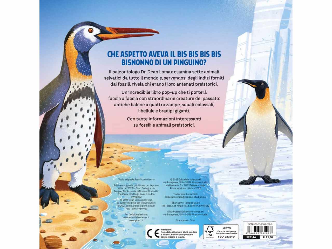 Libro bestie preistoriche