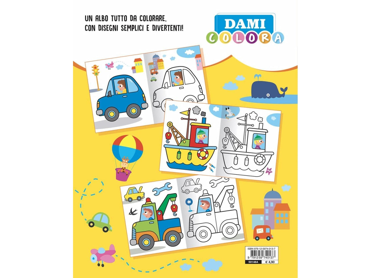 Libro dami editore dami colora veicoli