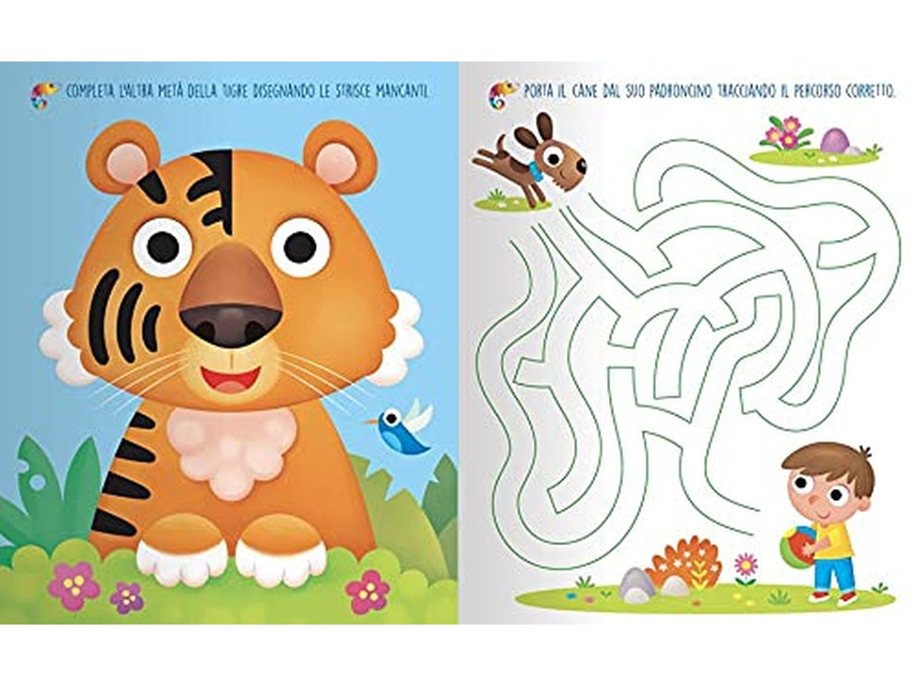 Libro dami editore gioca impara gli animali